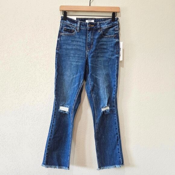 NWT OAT NY High Rise Relaxed Straight Jeans - Picture 1 of 10